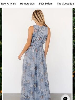 baltic born celine maxi dress Baltic Born Womens Celine Maxi Dress Sz Small Wine Sheer Long Sleeve Wedding